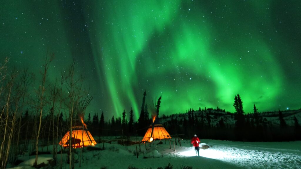 Escala por Canadá: Auroras Boreales